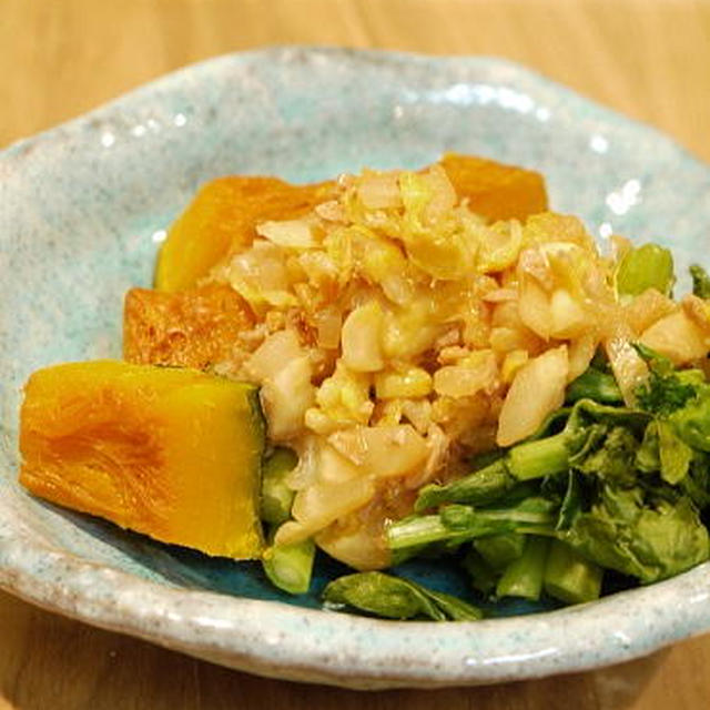 ジャック豆ミートでヴィーガン餃子＆蒸し野菜のソース