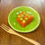 前菜としての豆と野菜のゼリィ