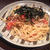 カリカリ油揚げの納豆パスタ