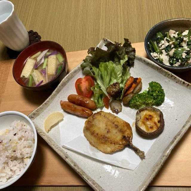 菊芋が甘〜いレシピを発見(レシピ有)の色々食材使った晩御飯