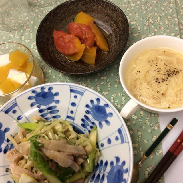 暑いね、コンロ前作業はなるべく短く！