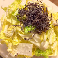白菜のシーザーサラダ