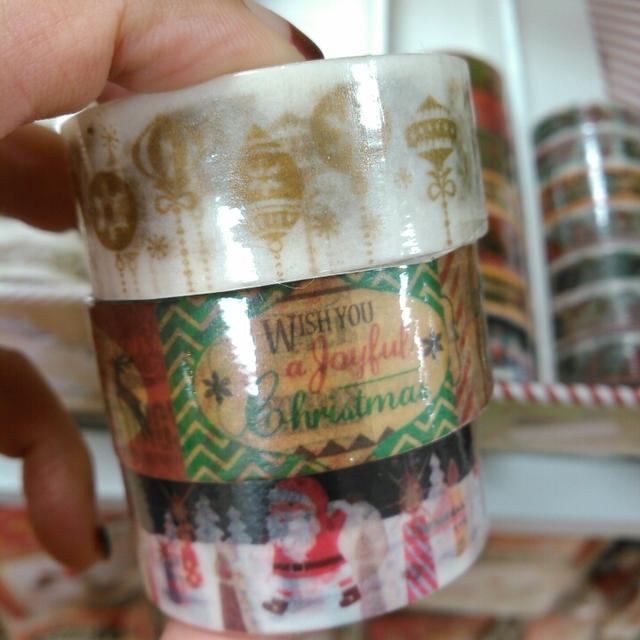 ダイソー☆クリスマス！マスキングテープ