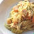 アボガドとサーモンの和風クリームPASTA
