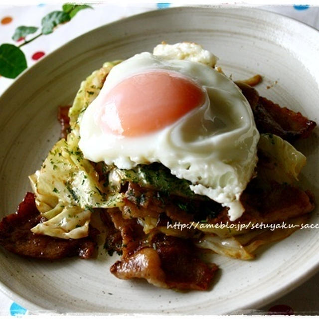 スペシャルそばなし焼きそばとひんやりトマスパサラダ(´∀｀*)