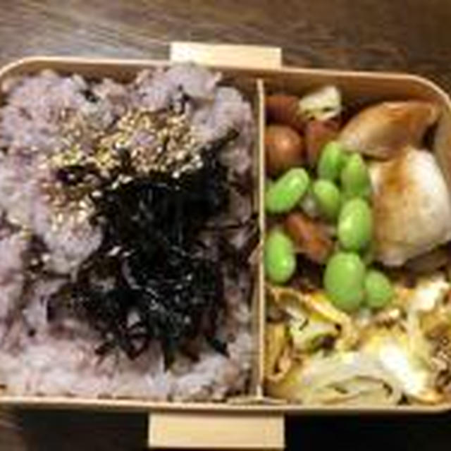 夫のお弁当 
