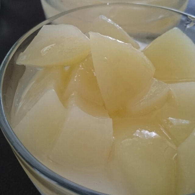 もも杏仁豆腐