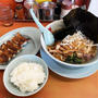 醤油ピリ辛ネギラーメン 〜半ライス・海苔5枚・ダウンロード特典餃子・クーポンメンマ・山岡家〜