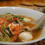 ,ウズラ卵と 水菜の 中華風スープ ☆