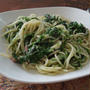 生海苔のクリームパスタ