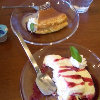 チーズケーキ対決♪