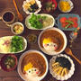 デコカレー＊夜ごはん 朝ごはん