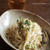 白菜白味噌クリームパスタ。