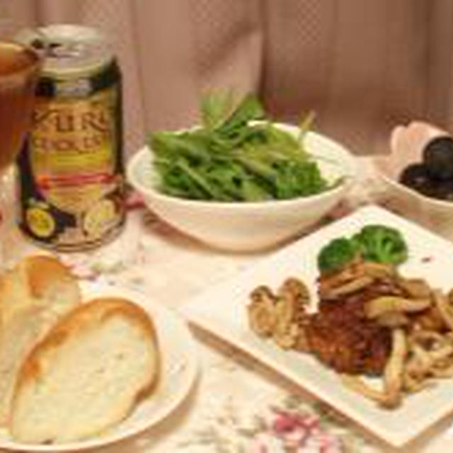 ☆夕食：シリアルの衣のから揚げ☆