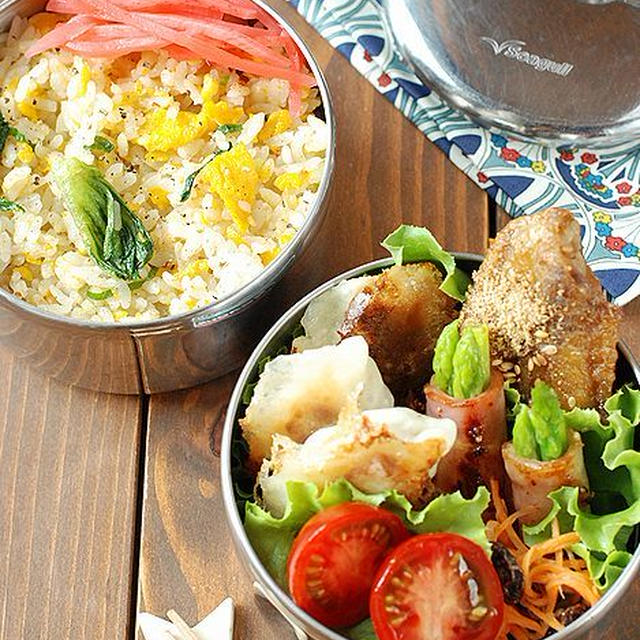 【男子高校生】かにチャーハン弁当