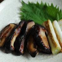 干し椎茸のバター醤油