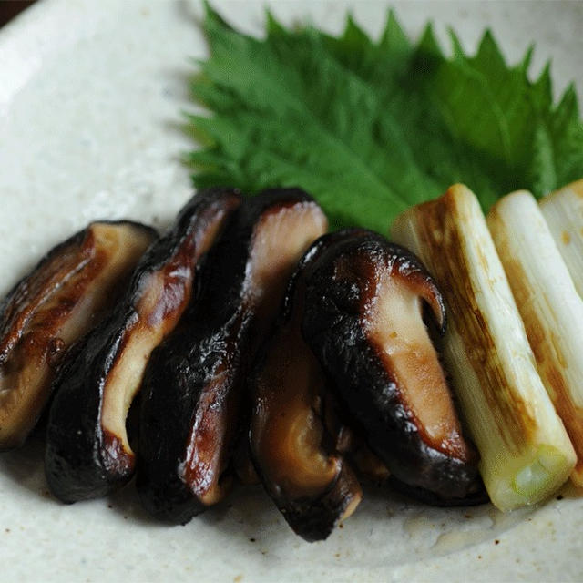 干し椎茸のバター醤油
