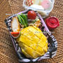 スタミナアップにパイナップルオムライス❤︎娘ちゃん弁当❤︎【オムライス】