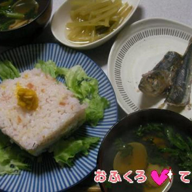 ひな祭りすし（手抜きバージョン）