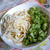 昆布酢かけきゅうり塩もみの冷やしうどん