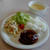 煮込みハンバーグとアレンジ南瓜スープ