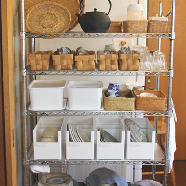 カインズホーム Skitto でキッチンのルミナスラック収納 By おいしっぽさん レシピブログ 料理ブログのレシピ満載