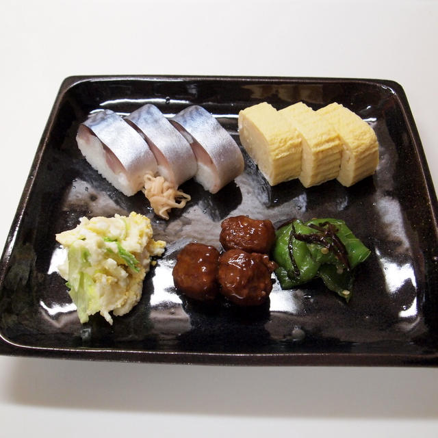 京都のお土産で夕食
