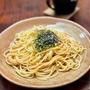 朝からパスタ