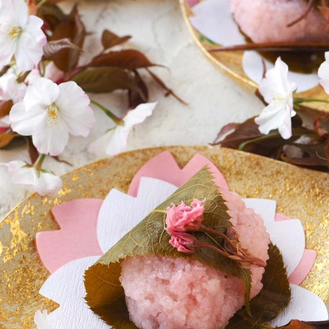 【レンジで作る】簡単すぎる桜餅