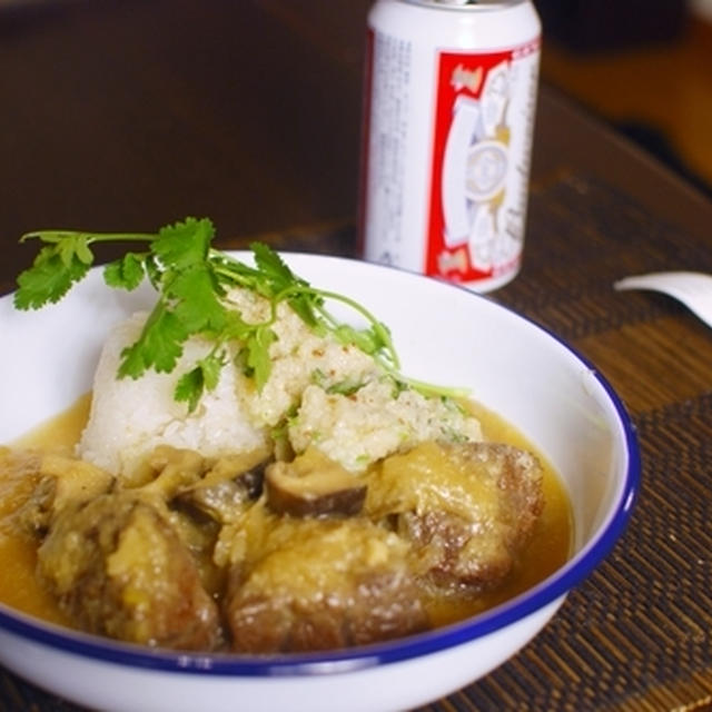 エスニック風・牛ほほ肉のビール煮込み　