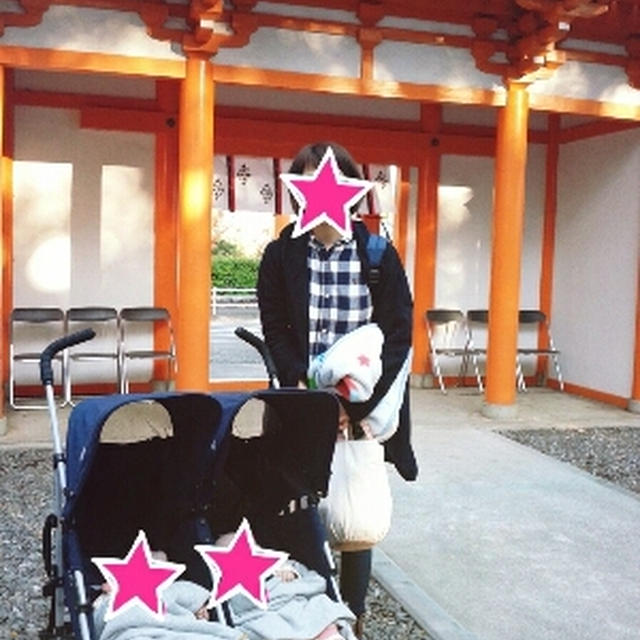 お宮参りと、すごいひと