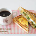 【モニター】朝カフェ♪簡単エッグトースト