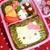 ﾟ･*:.｡.【幼児食】キティちゃんのお弁当.｡.:*･ﾟ