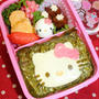ﾟ･*:.｡.【幼児食】キティちゃんのお弁当.｡.:*･ﾟ