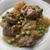 仔羊とえんどう豆の白ワイン煮込み