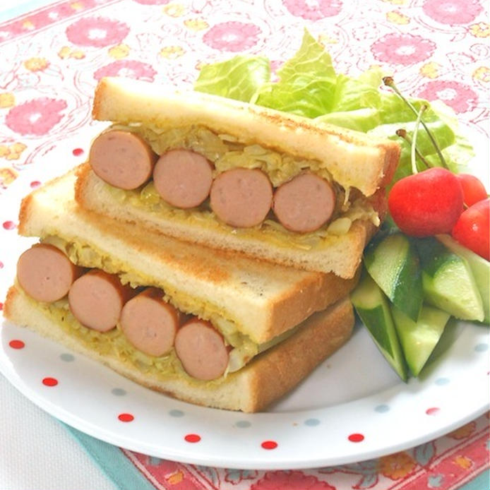 お弁当にもピッタリ♪ トーストサンドイッチのおすすめレシピ15選の画像