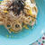 おやじの塩辛クリームパスタ。