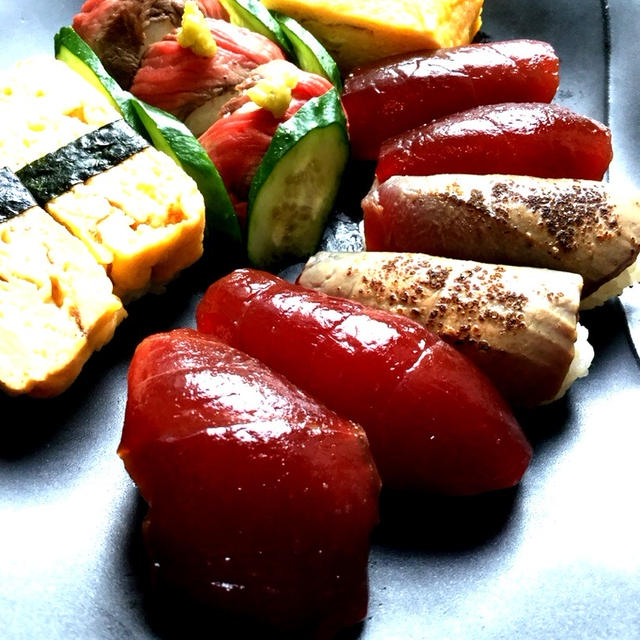レシピ公開！お寿司屋さんの卵焼き・だし巻き卵・まぐろの漬け