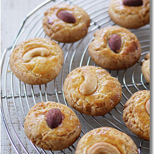 アーモンドとカシューナッツのクッキー By Manis さん レシピブログ 料理ブログのレシピ満載
