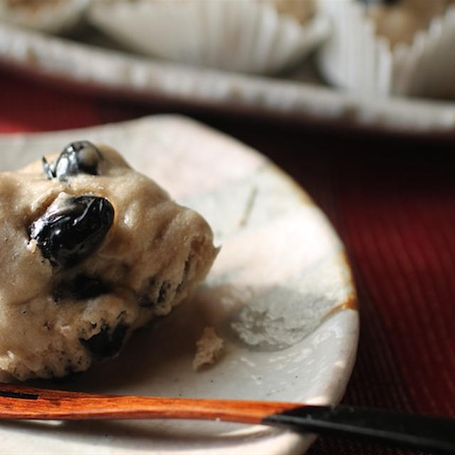 美肌になろう！黒豆蒸しパン