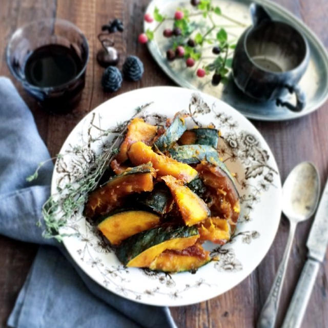 Maple Sriracha Kabocha Pumpkinメープルスリラチャかぼちゃ