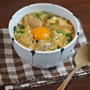ふわとろ卵とやわらか鶏肉のリゾット風 親子丼
