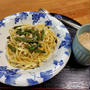 挽肉といんげんのパスタ