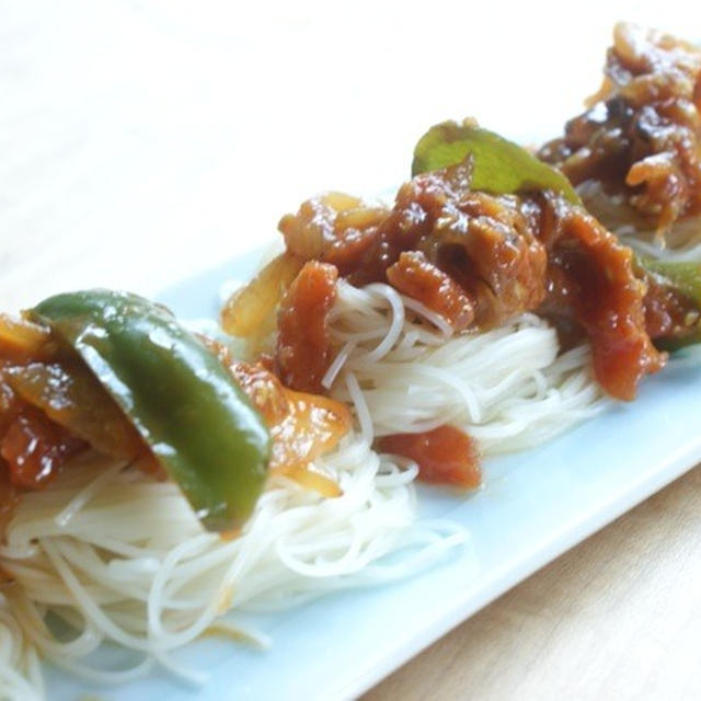 なごりの　ベジトマトそうめん　カッペリーニ風　