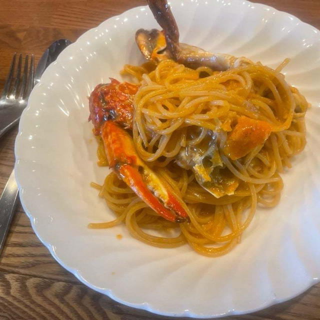 お家で渡り蟹と牡蠣を食べよう！