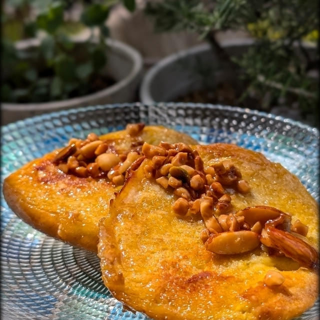 冷凍パンでフレンチトースト　今日の私