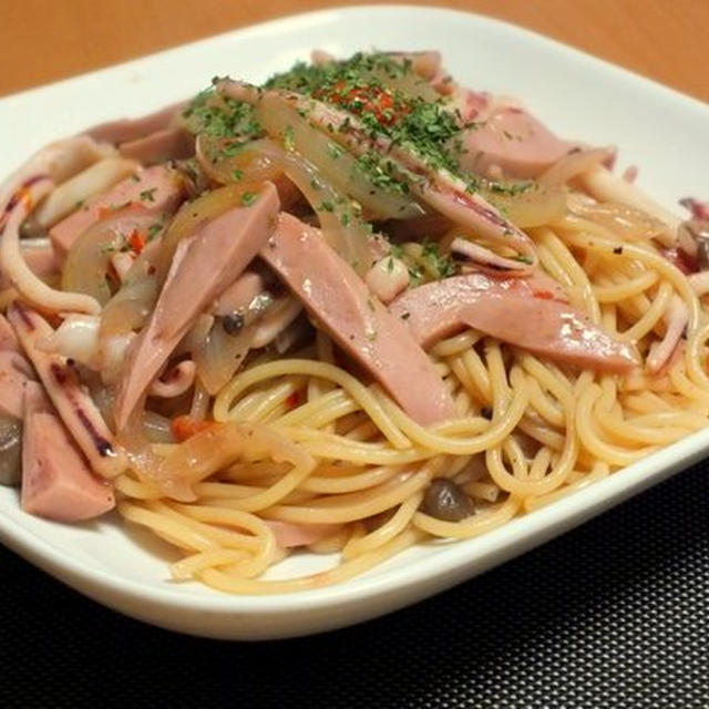 イカとギョニソのパスタの話