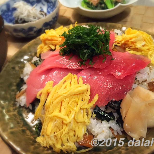 【時短料理】中トロ鮪のちらし寿司 甘めの味付けで食がススム