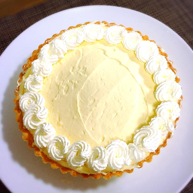 大好物！クレーム・ディプロマットでタルト！