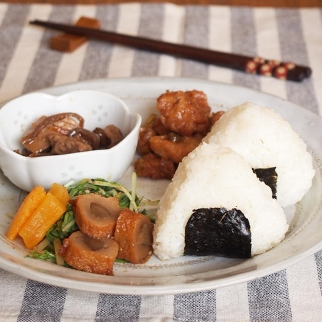 浜乙女 ✽ てりやき味 の 焼き海苔 で 朝ごはん。
